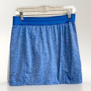 Adidas Skort Size Small Heather Blue Mini Athleisure Pickleball Tennis Quick Dry